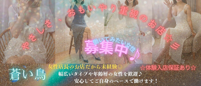 蒼い鳥の求人バナー